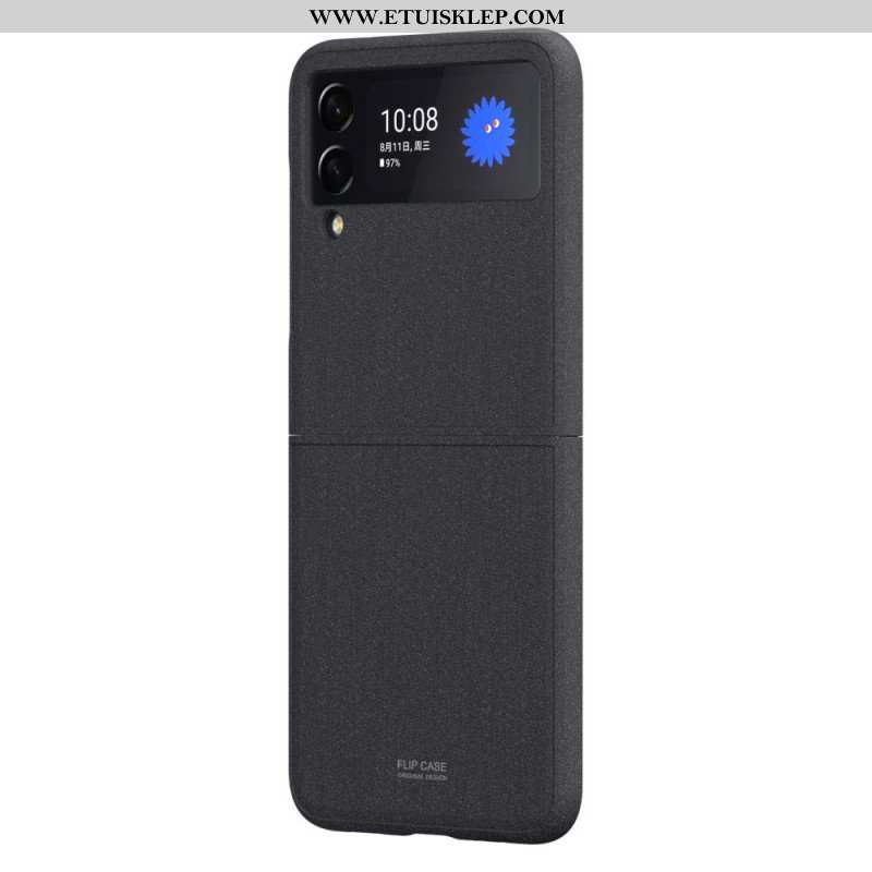 Futerały do Samsung Galaxy Z Flip 3 5G Etui Folio Styl Piaskowania